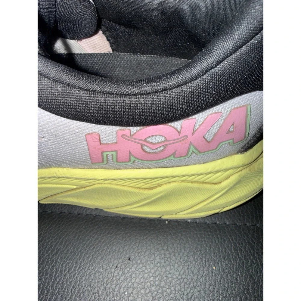 Hoka Arahi 7 Womens Running Shoes Starlight Glow / Yuzu Colorway Sz 8  Sneakers